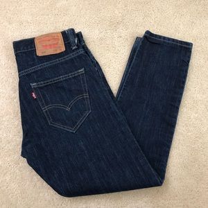 Levi’s 520 Dark Blue Denim Jeans 30x30 👖